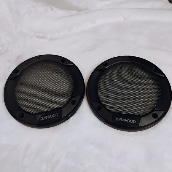 NEW 1 Pair Of Kenwood 6 1/2" 6.5" Speaker Covers Grills Stereo Music System - Picture 1 of 4